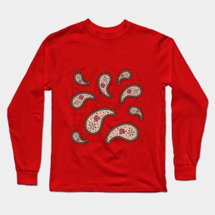 Paramecia Paisley Long Sleeve T-Shirt